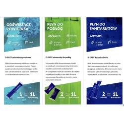 D-Easy AMBISSOL FRESH  odświeżacz powietrza w saszetkach / 10 szt.